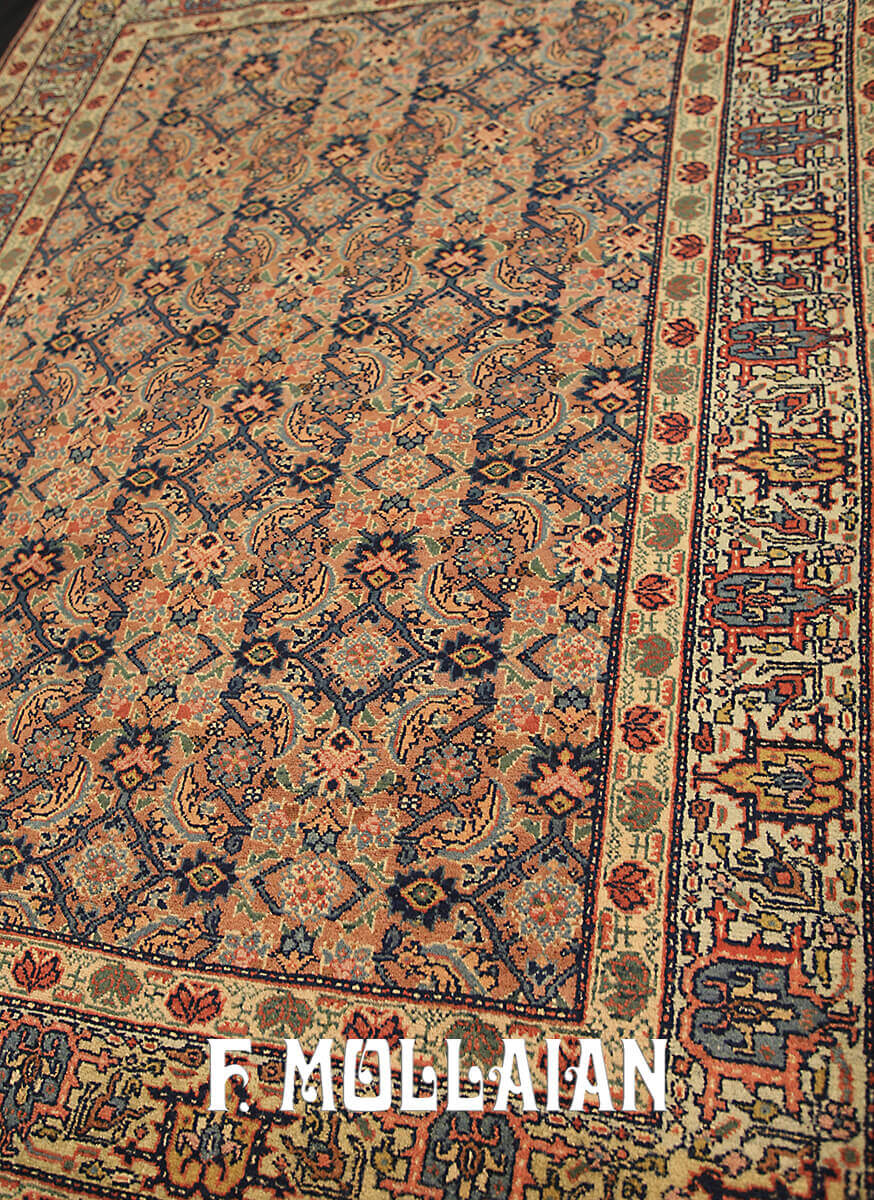 Antique All-Over Persian Farahan Rug n°:90603041